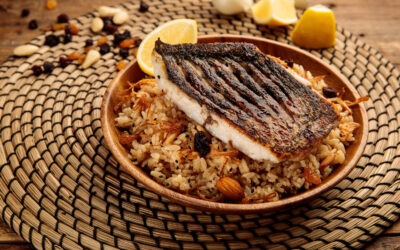SAYADIEH (LEBANESE RICE AND FISH)